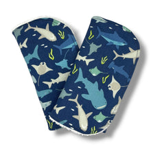 Load image into Gallery viewer, Burpcloths in ‘Sharks’