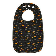Load image into Gallery viewer, Everyday Bib in ‘Halloween Bats’
