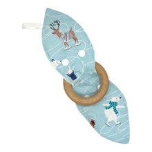 Load image into Gallery viewer, Teether in 'Ice Skating Friends'