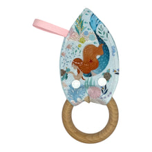 Load image into Gallery viewer, Crinkle Teether in 'Mermaid Dance'