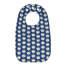 Load image into Gallery viewer, Everyday Bib in 'Navy Glitter Critters'