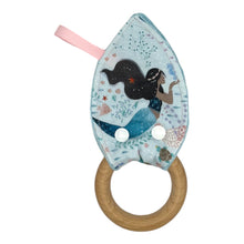Load image into Gallery viewer, Crinkle Teether in 'Mermaid Dance'