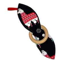 Load image into Gallery viewer, Teether in 'Feliz Llamadad Black'