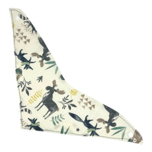 Load image into Gallery viewer, Bandana Bib in "Moose and Pals"