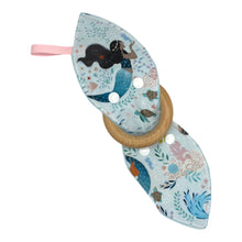 Load image into Gallery viewer, Crinkle Teether in 'Mermaid Dance'