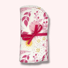 Load image into Gallery viewer, Burp Cloths in 'Pink Floral'