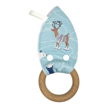 Load image into Gallery viewer, Teether in 'Ice Skating Friends'