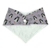 Load image into Gallery viewer, Bandana Bib in ‘Owls’