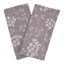 Load image into Gallery viewer, Dinner Napkins in Lavender Queen Anne's Lace (Set of 2)