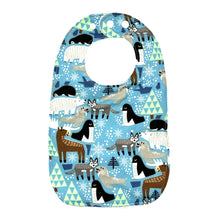 Load image into Gallery viewer, Everyday Bib in 'Winter Friends'