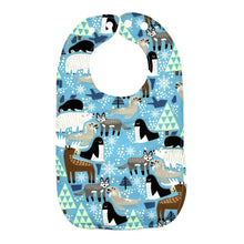 Load image into Gallery viewer, Everyday Bib in 'Winter Friends'