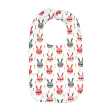 Load image into Gallery viewer, Everyday Bib in &#39;Bunny Hop in Pink&#39;
