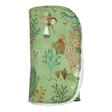 Load image into Gallery viewer, Burp Cloths in ‘Forest Fairies’