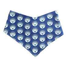 Load image into Gallery viewer, Bandana Bib in &quot;Glitter Critters in Navy&quot;
