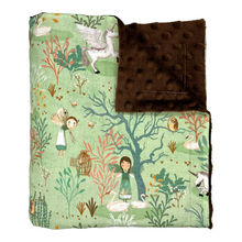 Load image into Gallery viewer, Blanket in ‘Forest Fairies’