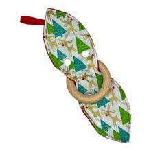 Load image into Gallery viewer, Teether in &#39;Sparkling Rudolph&#39;
