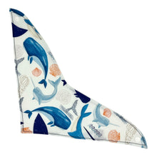 Load image into Gallery viewer, Bandana Bib in ‘Whale Watch’
