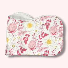Load image into Gallery viewer, Burp Cloths in 'Pink Floral'

