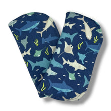 Load image into Gallery viewer, Burpcloths in ‘Sharks’
