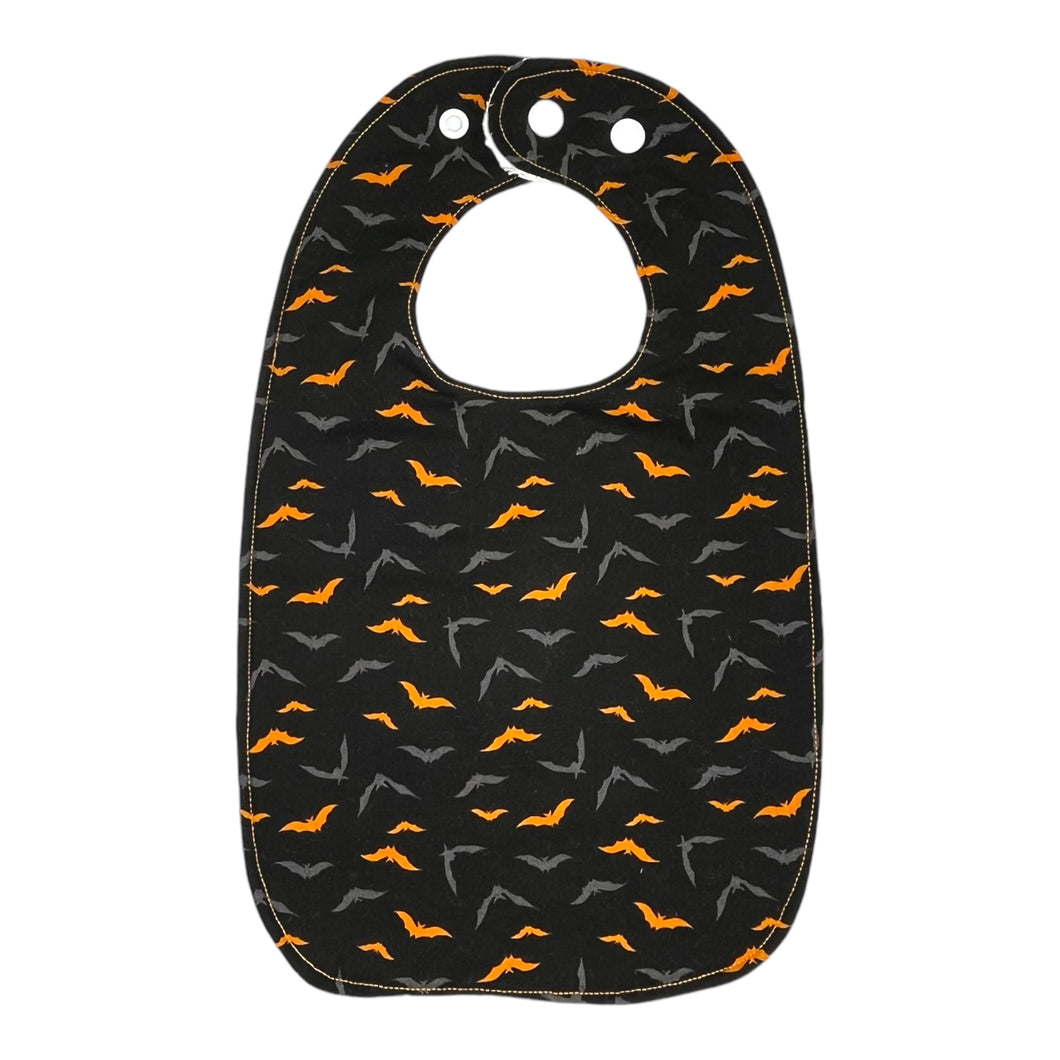 Everyday Bib in ‘Halloween Bats’