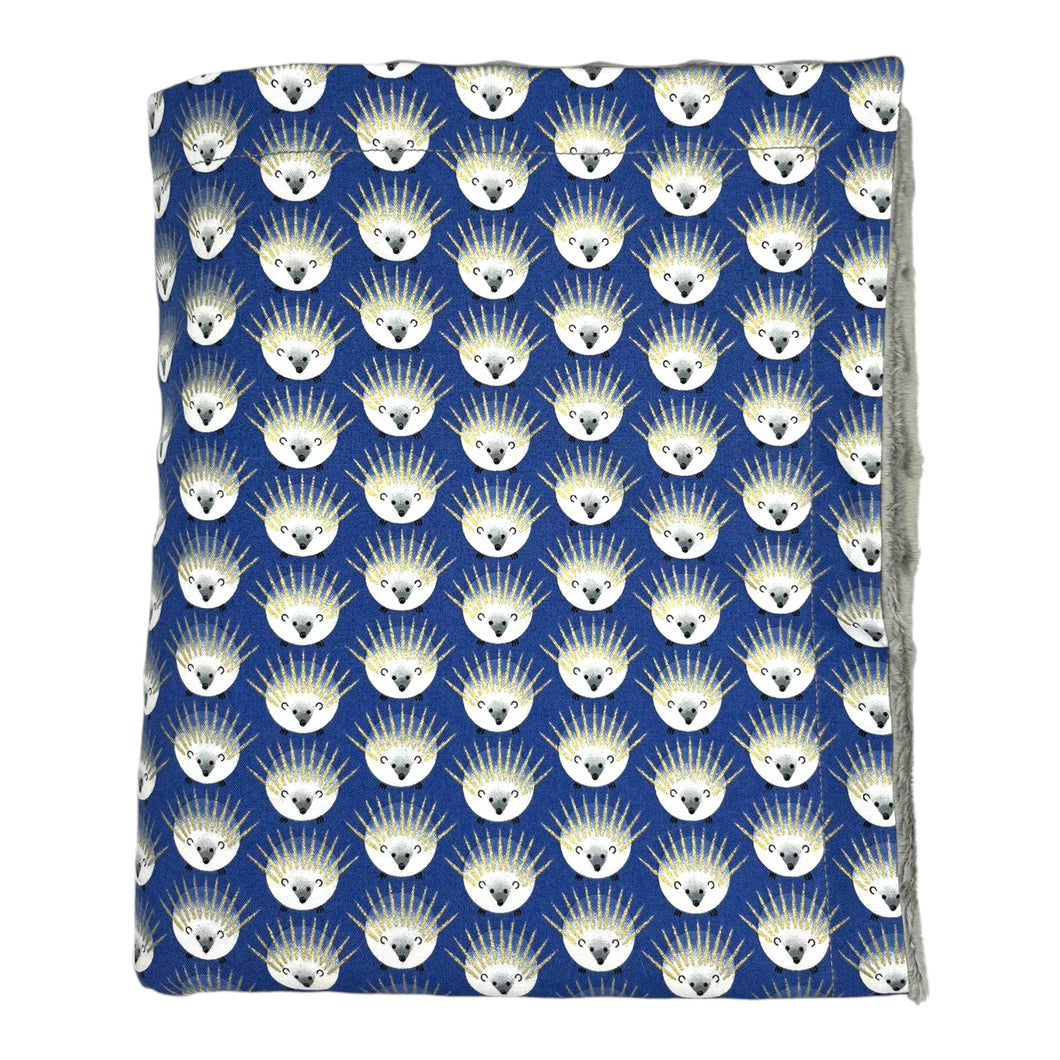 Blanket in 'Navy Glitter Critters'