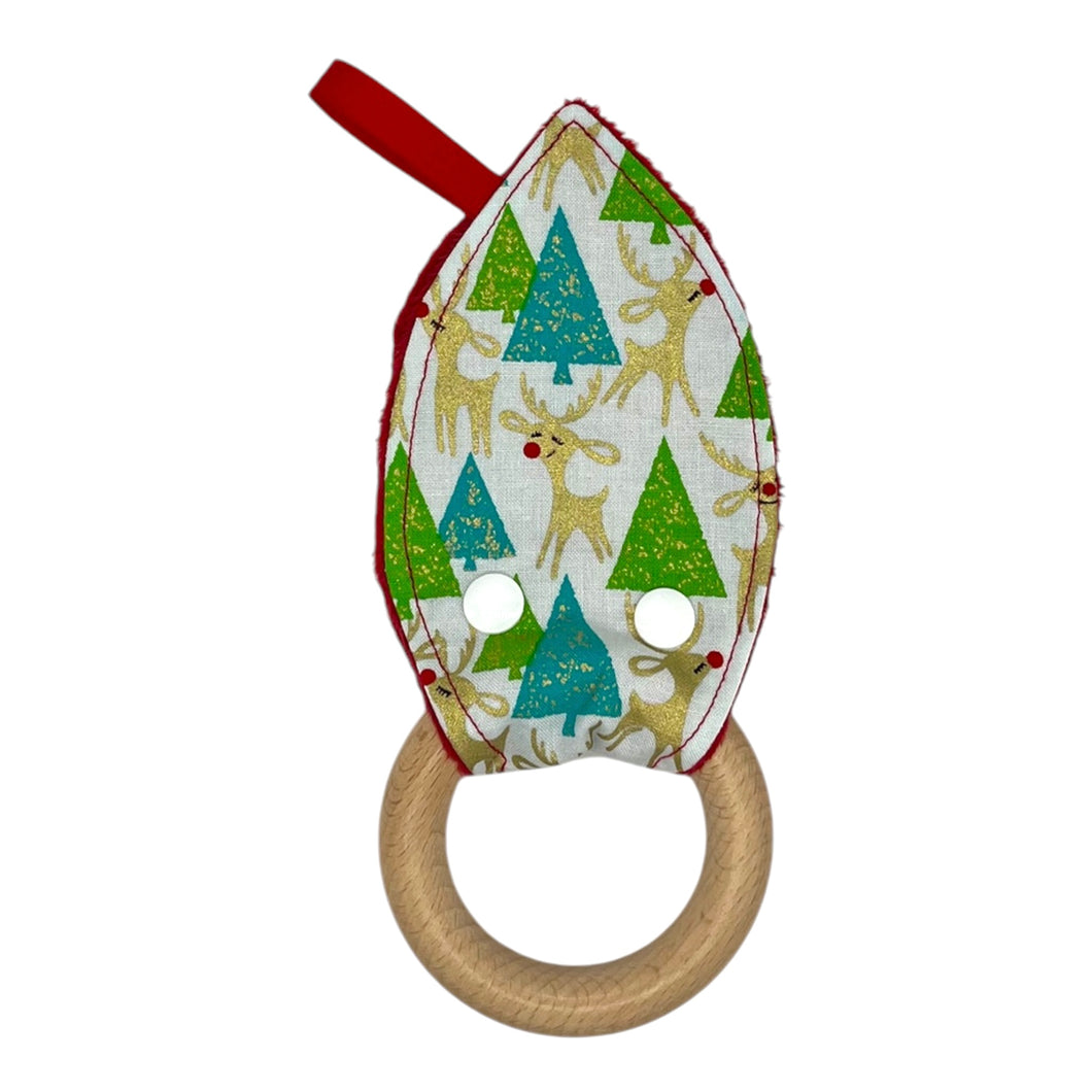 Teether in 'Sparkling Rudolph'