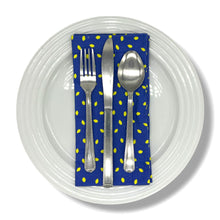 Load image into Gallery viewer, Dinner Napkins in Lemon Drop (Set of 2)
