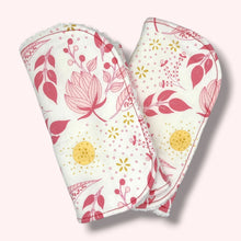 Load image into Gallery viewer, Burp Cloths in 'Pink Floral'
