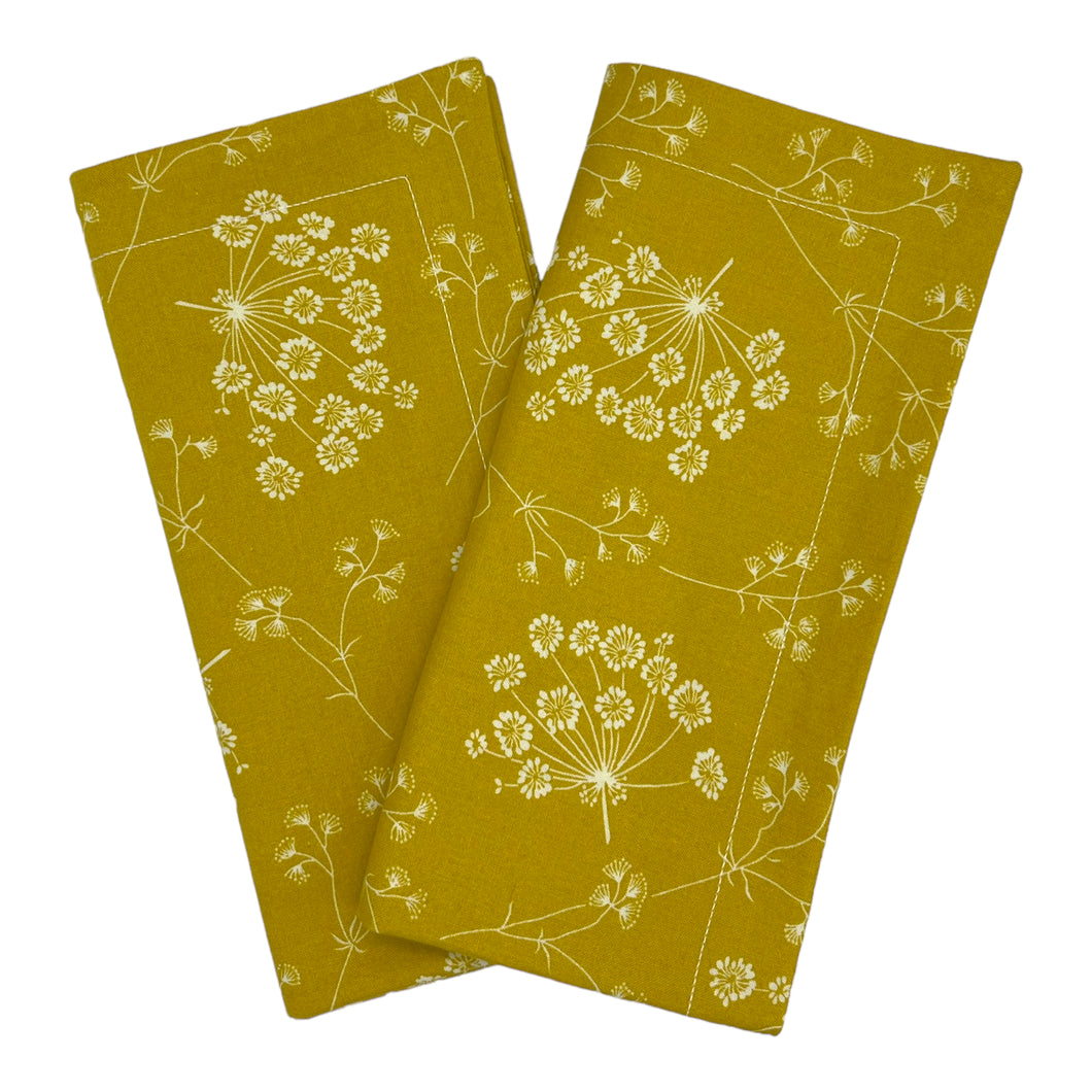 Dinner Napkins in Queen Anne's Lace (Set of 2)