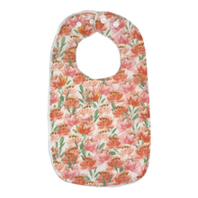 Load image into Gallery viewer, Everyday Bib in &#39;Peach Floral’
